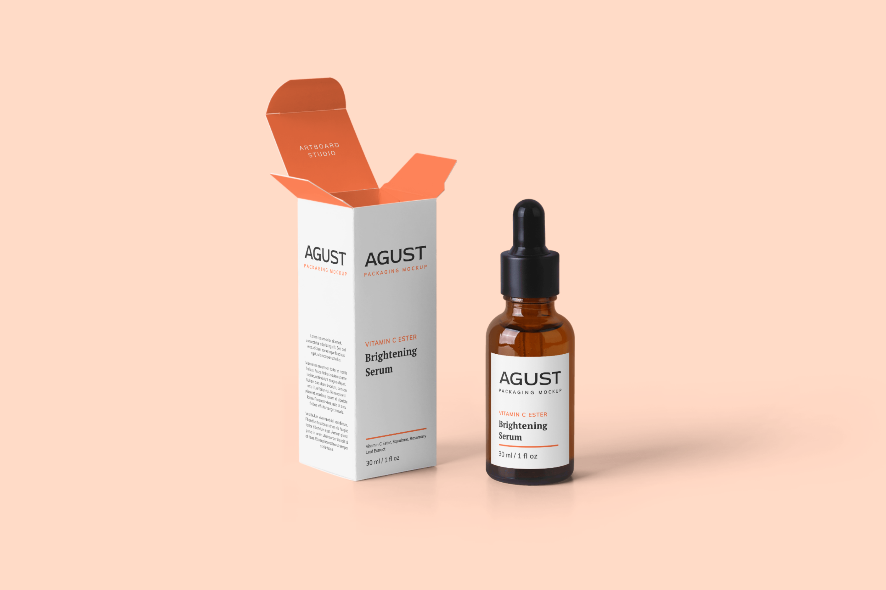 Download Dropper Bottle Packaging Mockup Free Mockup Templates Artboard Studio PSD Mockup Templates